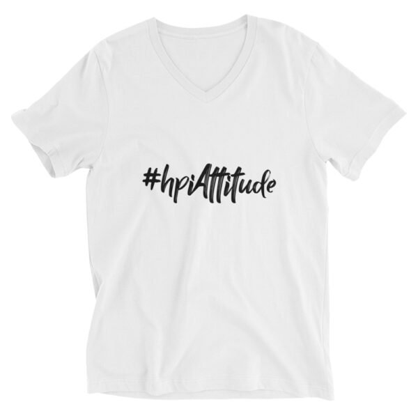 T-shirt Unisexe Col V - #hpiAttitude – Image 4
